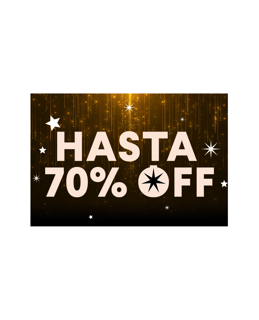 ¡CERRAMOS EL AÑO CON HASTA 70% OFF ONLINE